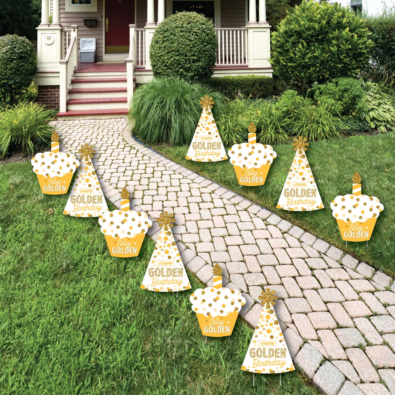 Birthday online lawn decorations